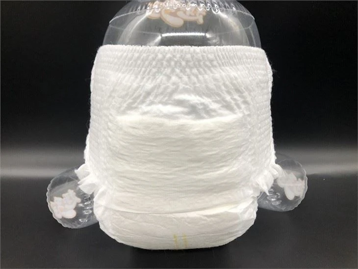 Buttons Diapers With Color Printing